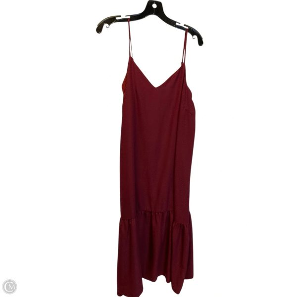 Dress Party Midi By The Nines In Red, Size: Xxl Cheap