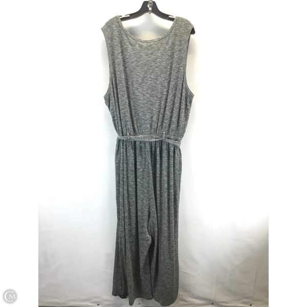 Jumpsuit By Bobeau In Grey, Size: 3x Online now - Image 2