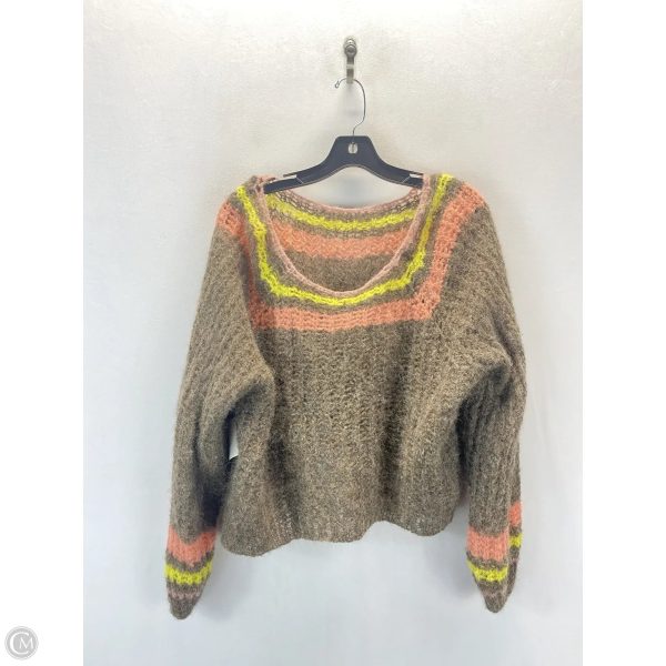Sweater By Free People In Brown & Pink, Size: Sp Discount - Image 2