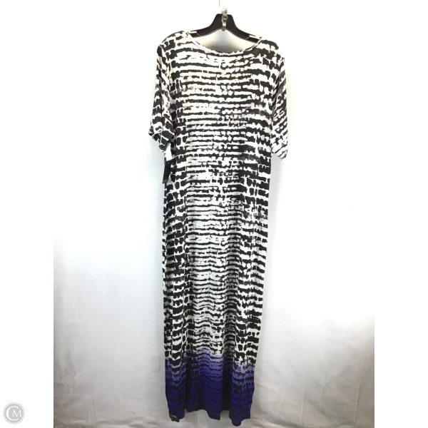Dress Casual Maxi By Eloquii In Black & White, Size: 22 Discount - Image 2