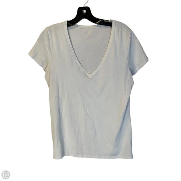 Top Short Sleeve Designer By Lilly Pulitzer In White, Size: L Cheap