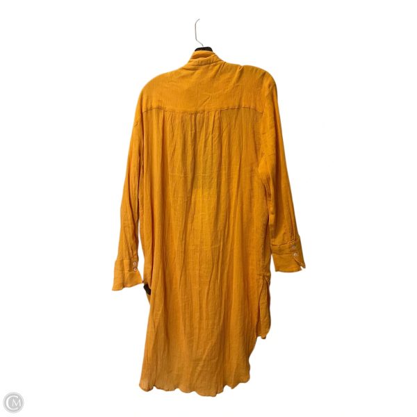Top Long Sleeve By Anthropologie In Orange, Size: Xl Online now - Image 2