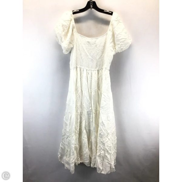 Dress Casual Maxi By Clothes Mentor In White, Size: Xl For Cheap - Image 2
