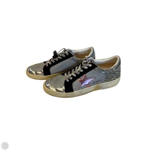 Shoes Sneakers By Vintage Havana In Silver, Size: 9 Cheap - Image 2