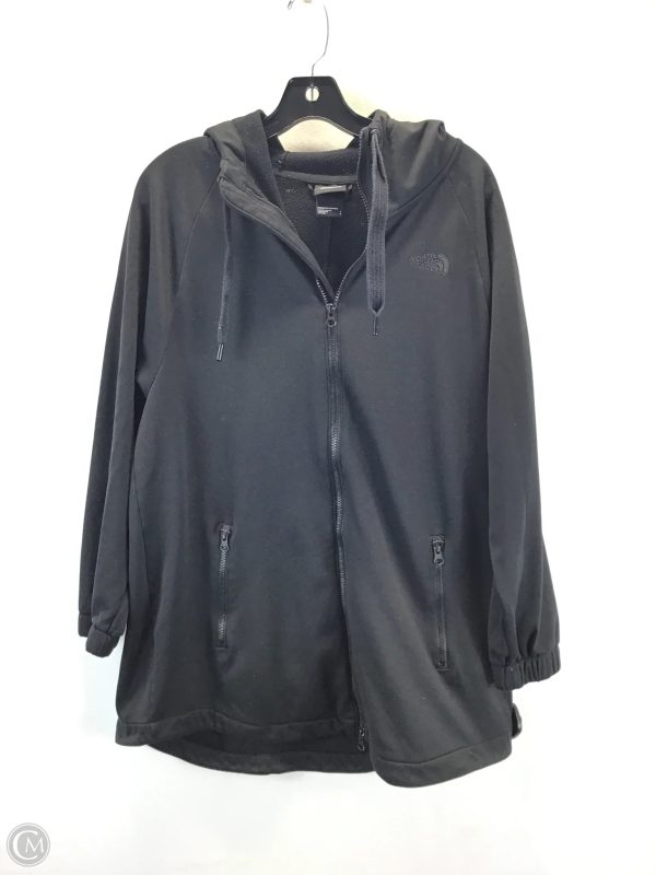 Sweatshirt Hoodie By The North Face In Black, Size: L Online now