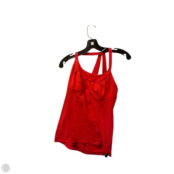 Athletic Tank Top By Lululemon In Red, Size: 6 Cheap