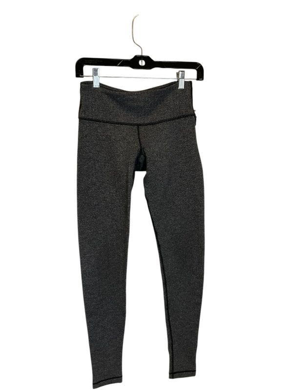 Athletic Leggings By Lululemon In Grey, Size: 4 Online Hot Sale