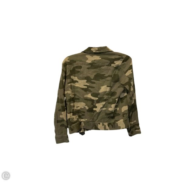 Jacket Denim By Lucky Brand In Camouflage Print, Size: M For Cheap - Image 2