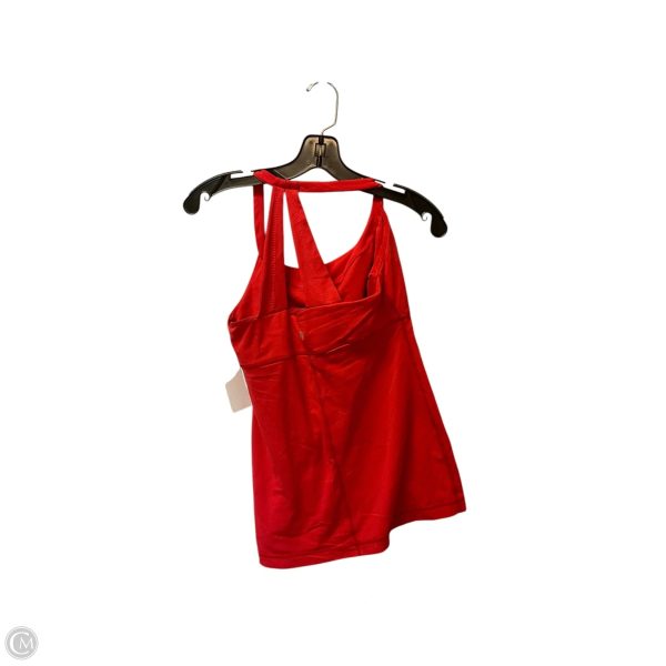 Athletic Tank Top By Lululemon In Red, Size: 6 Cheap - Image 2