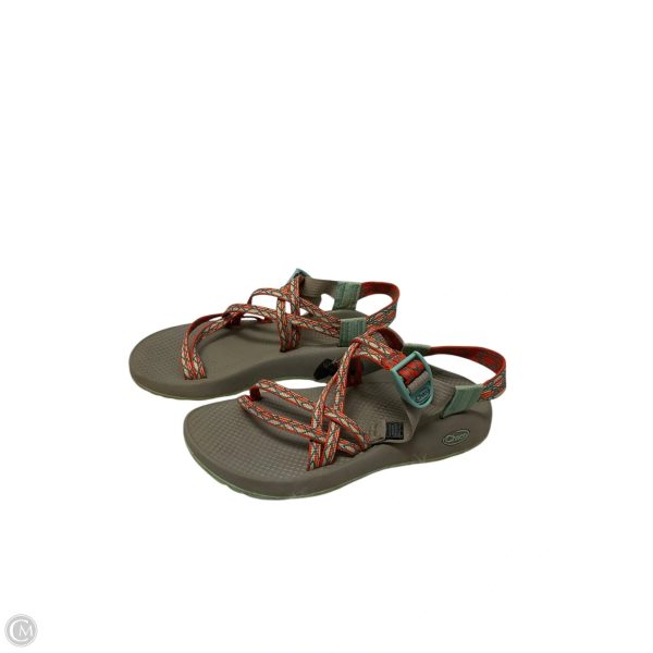 Sandals Designer By Chacos In Orange, Size: 8 Hot on Sale - Image 3