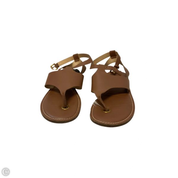 Sandals Designer By Michael Kors In Brown, Size: 9 Fashion