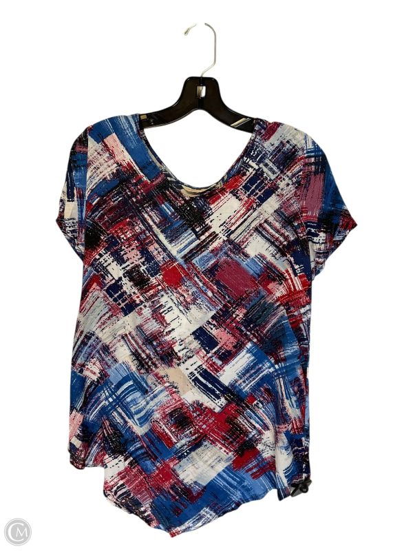 Top Short Sleeve By Soft Surroundings In Multi-colored, Size: S Cheap