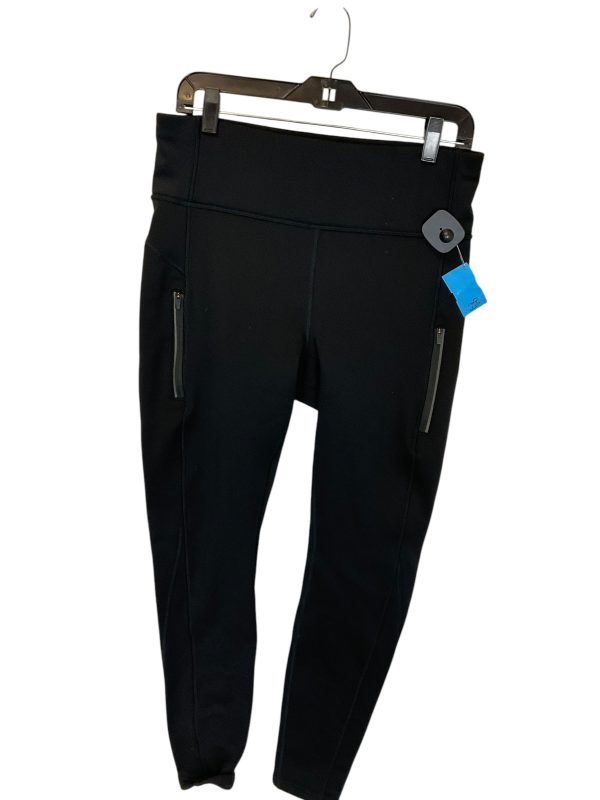 Athletic Leggings By Athleta In Black, Size: L on Sale