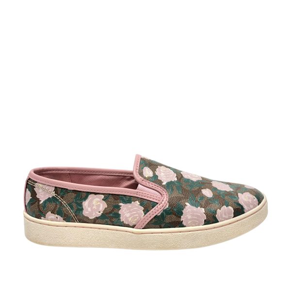 Shoes Designer By Coach In Floral Print, Size: 9.5 For Sale