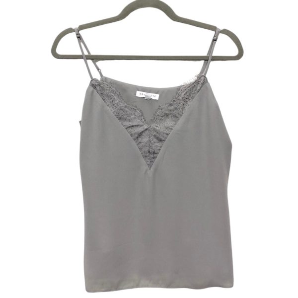 Top Cami By Socialite In Grey, Size: M Discount